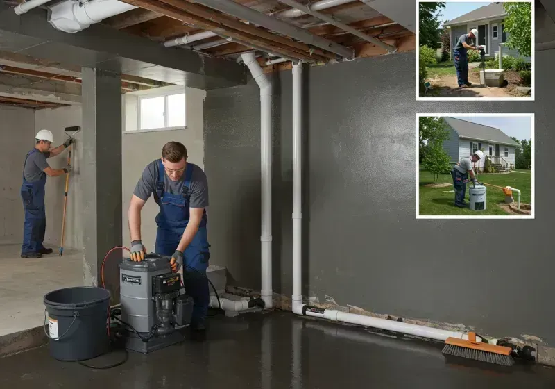 Basement Waterproofing and Flood Prevention process in Abita Springs, LA